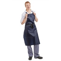 Tablier imperméable bleu 71,1 (l) x 101,6 (L) cm
