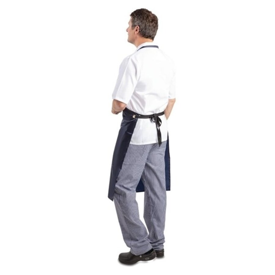 Waterproof apron blue 71.1 (w) x 101.6 (l) cm