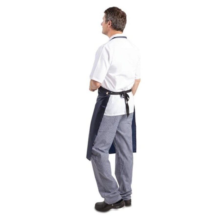 Waterproof apron blue 71.1(w)x101.6(l)cm