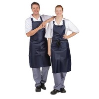 Waterproof apron blue 71.1 (w) x 101.6 (l) cm