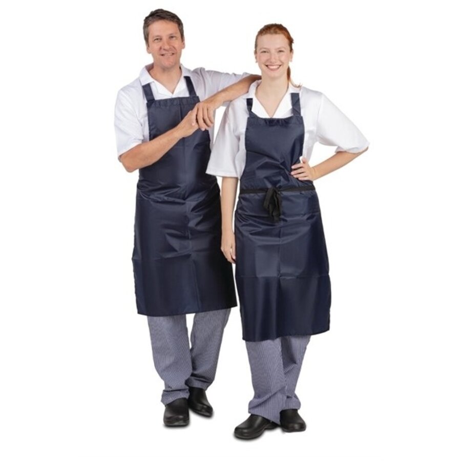 Waterproof apron blue 71.1(w)x101.6(l)cm