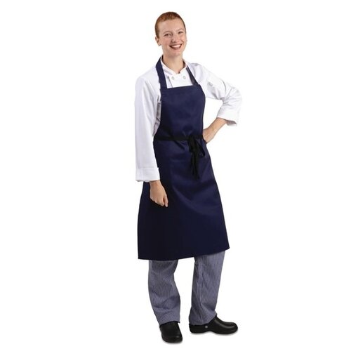  HorecaTraders Halter apron dark blue 71.1(w)x96.5(l)cm 