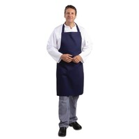 Halter apron dark blue 71.1(w)x96.5(l)cm