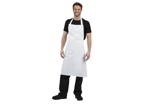  HorecaTraders Halter apron white XL 91.5(w)x106.6(l)cm 