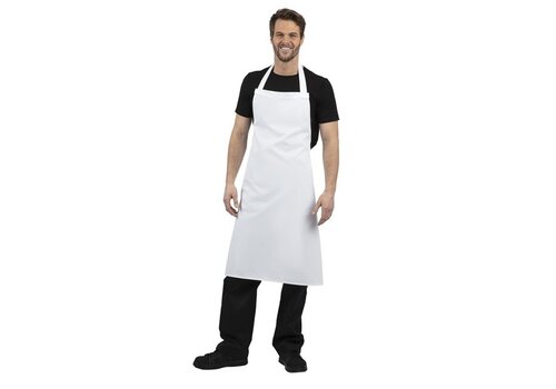  HorecaTraders Tablier licou blanc XL 91,5(l)x106,6(l)cm 