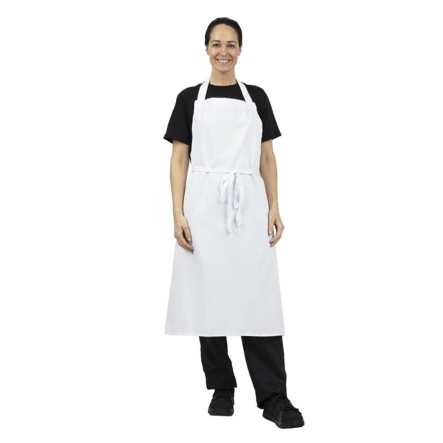 Tablier licou blanc XL 91,5(l)x106,6(l)cm