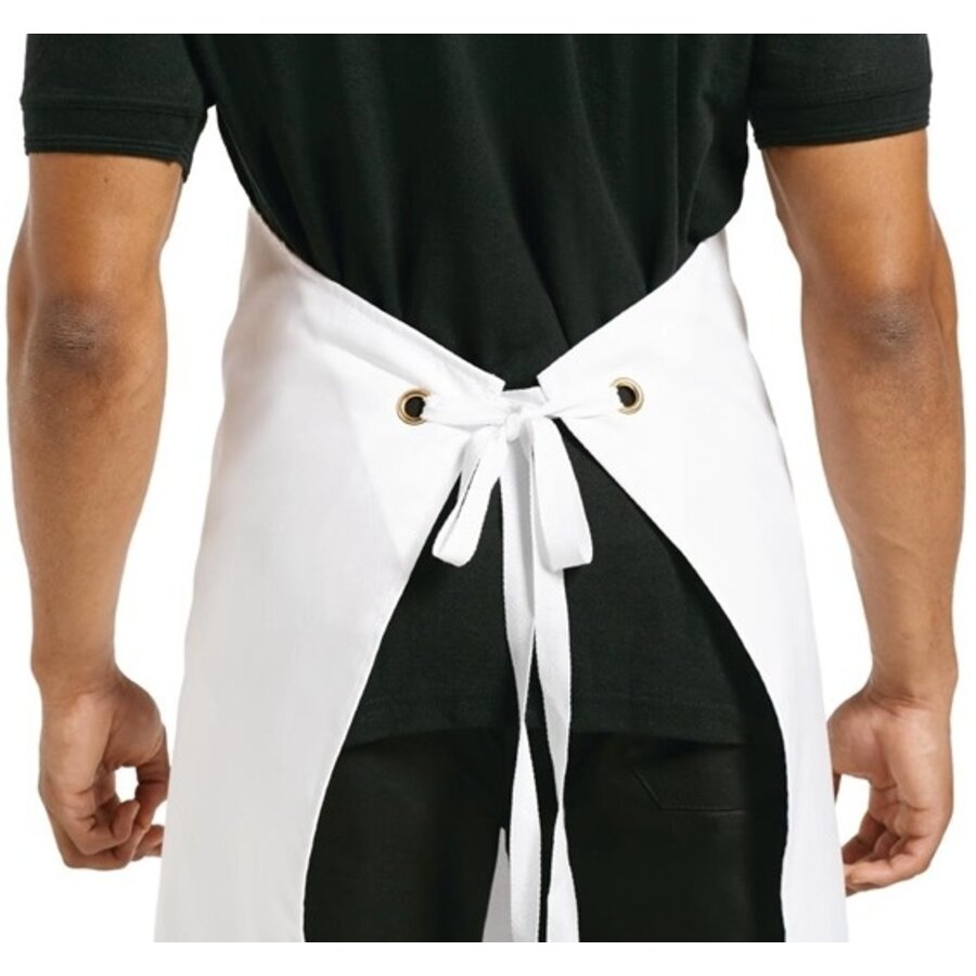 Tablier licou blanc XL 91,5(l)x106,6(l)cm