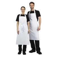 Tablier licou blanc XL 91,5(l)x106,6(l)cm