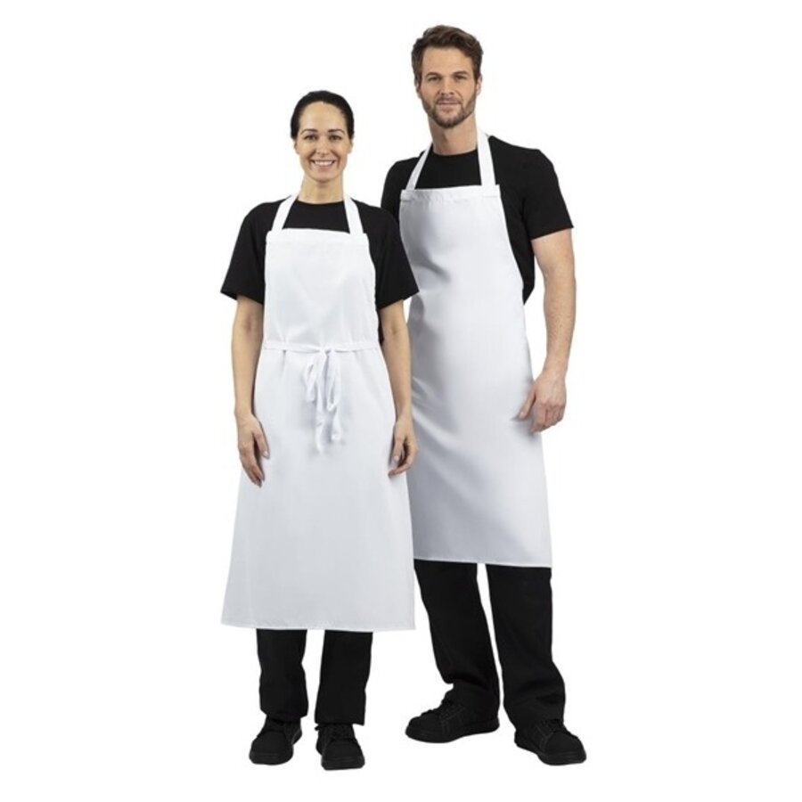 Tablier licou blanc XL 91,5(l)x106,6(l)cm