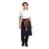 HorecaTraders Tablier de bistro Southside bleu denim 90x100cm