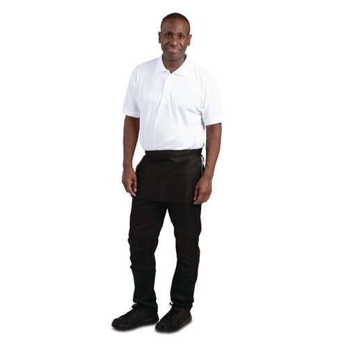  HorecaTraders Tablier porte-monnaie unisexe noir 