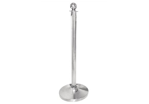  Bolero Barrier Post With Knob Chrome Plated 