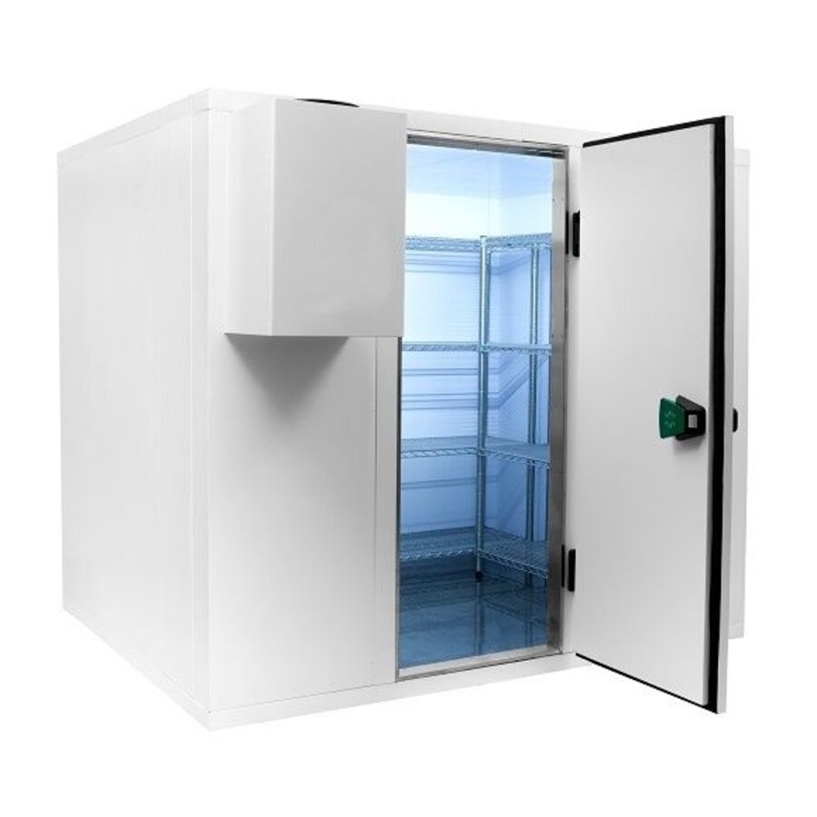 cold room + plug-in motor | +0/+5°C | 240 x 420 x 240 cm