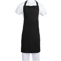 Tablier licou en polycoton noir XL