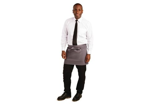  HorecaTraders Short apron gray 