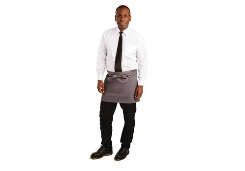  HorecaTraders Short grey apron 