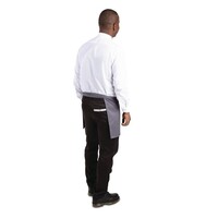 Short grey apron