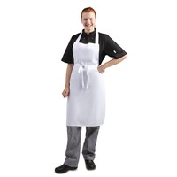 Polycotton apron white