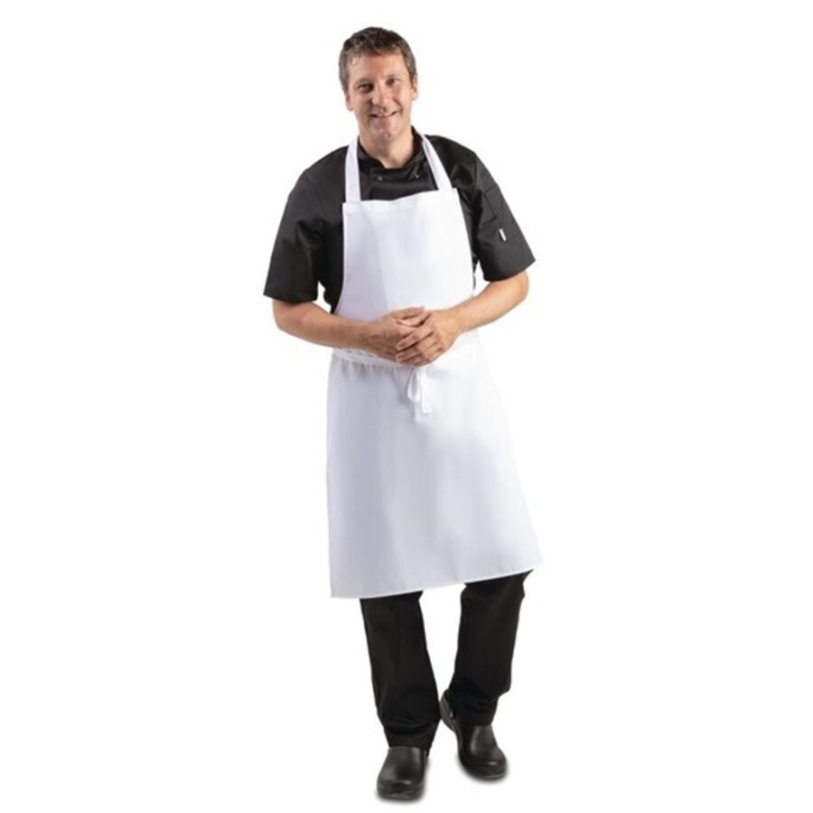 Polycotton apron white