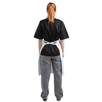 Polycotton apron white