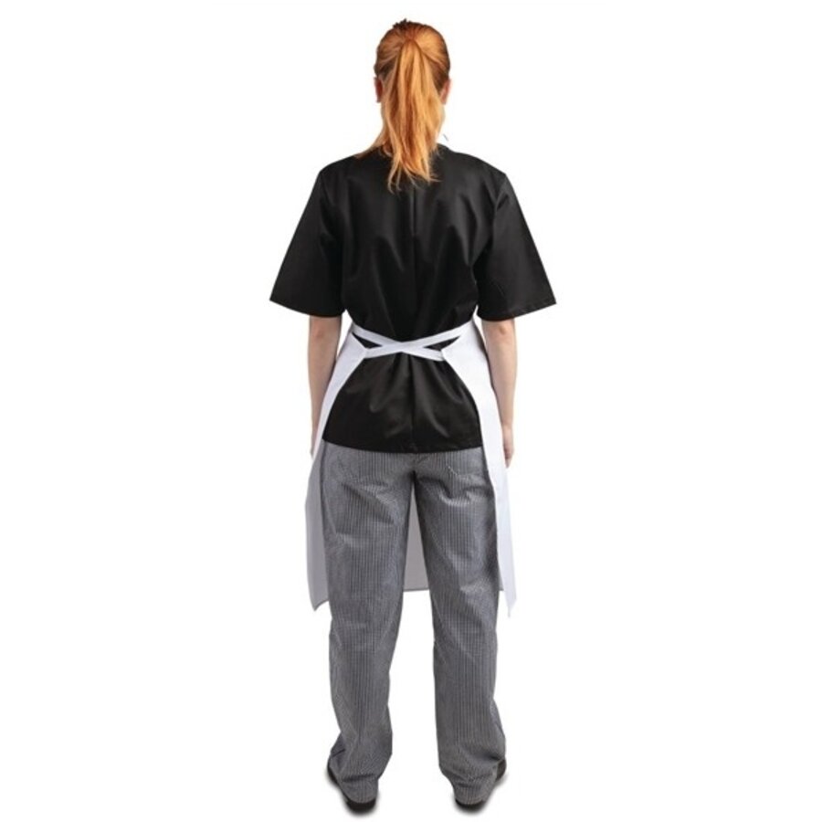 Polycotton apron white