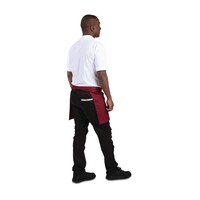 Short apron burgundy