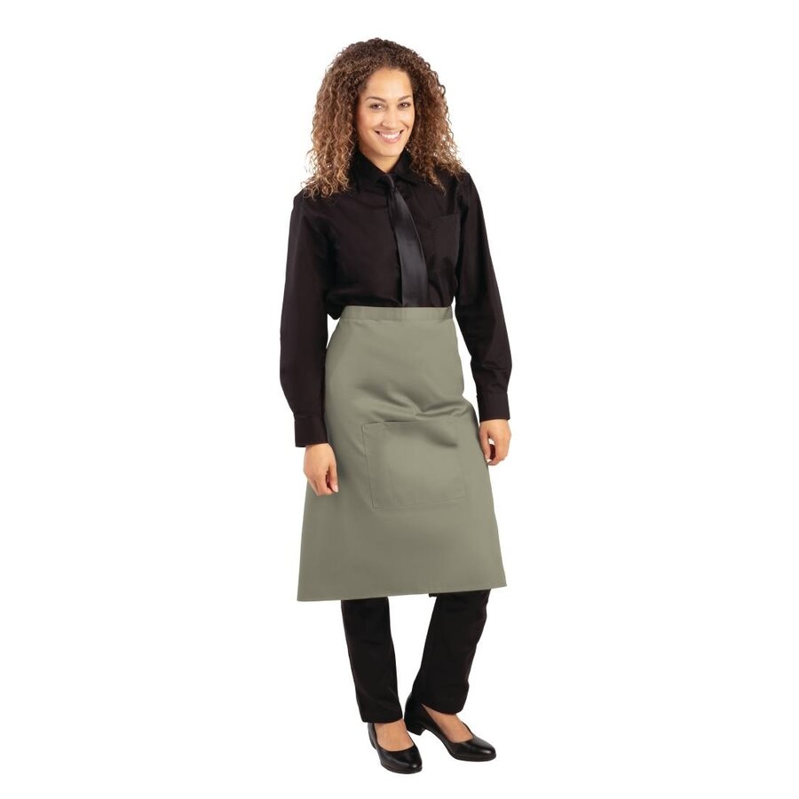 Standard olive green apron