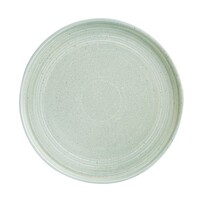 Cavolo flat round plate soft green 27cm (4 pieces)