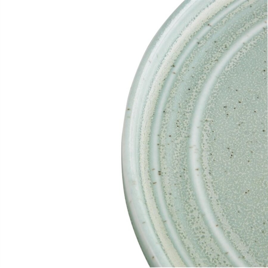 Assiette plate ronde Cavolo vert tendre 27 cm (4 pièces)