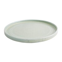 Cavolo flat round plate soft green 27cm (4 pieces)