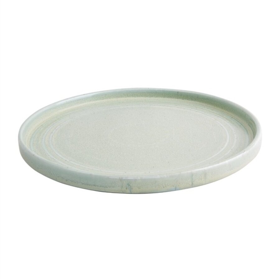 Assiette plate ronde Cavolo vert tendre 27 cm (4 pièces)