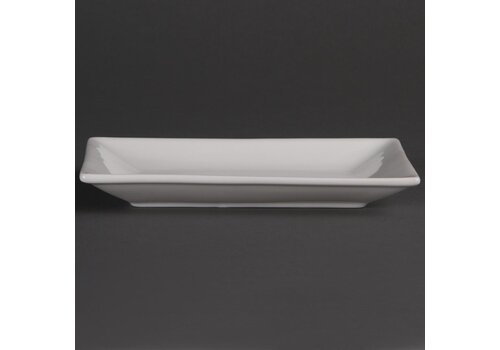  Olympia Whiteware rectangular serving dish | 20 x 13 cm | 6 pieces 