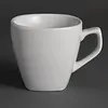 Olympia Whiteware square coffee cup | 20cl | 12 pieces