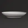 Olympia Assiettes creuses en faïence blanche | 26 cm | 6 pièces