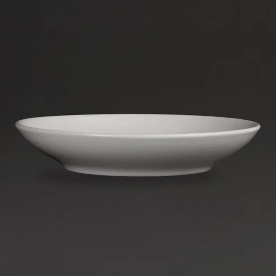 Whiteware diepe borden | 26 cm | 6 stuks