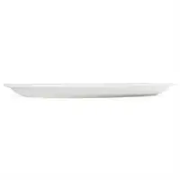 Ovale Servierplatte aus Weißware | 29,2 cm | 6 Stück