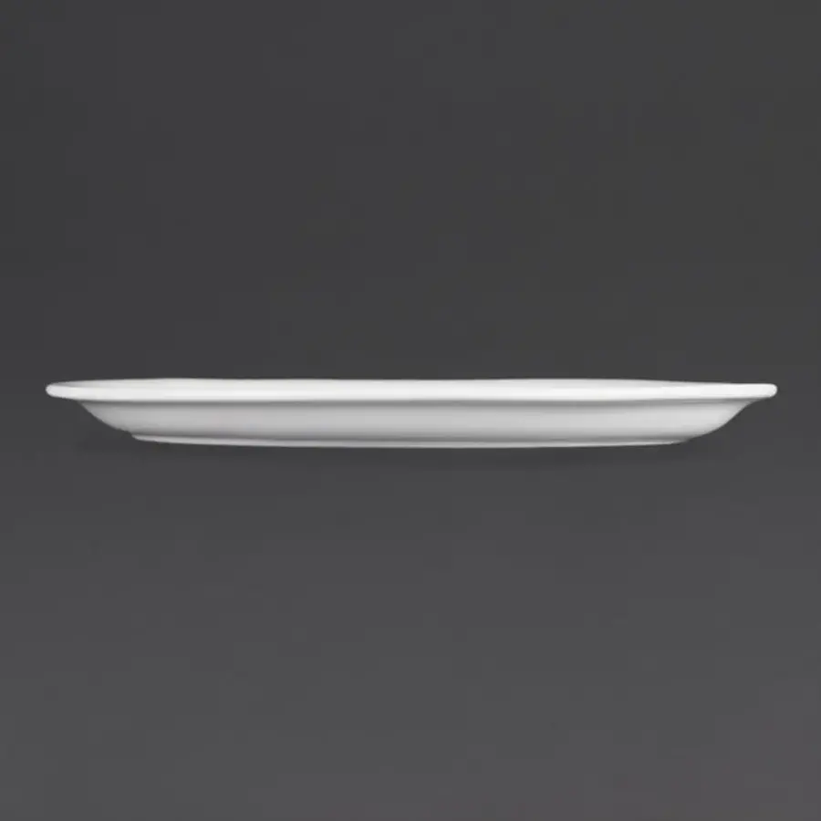 Whiteware oval serving bowl | 29.2cm | 6 pieces