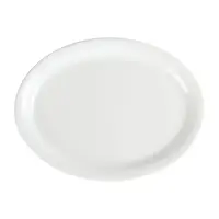 Whiteware oval serving bowl | 29.2cm | 6 pieces
