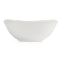 Whiteware Rounded Square Bowls | 18 cm | 12 pieces