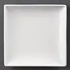 Olympia Whiteware vierkante borden wit 24cm (12 stuks)