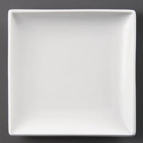  Olympia Whiteware vierkante borden wit 24cm (12 stuks) 