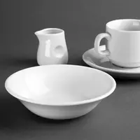 Whiteware dishes | 15cm | 300ml | 12 pieces