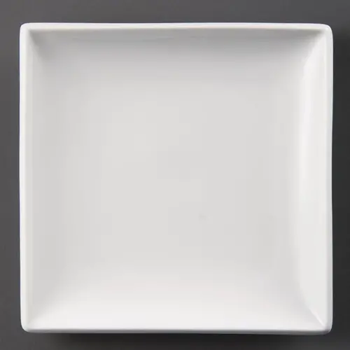  Olympia Whiteware vierkante borden wit 18cm (12 stuks) 