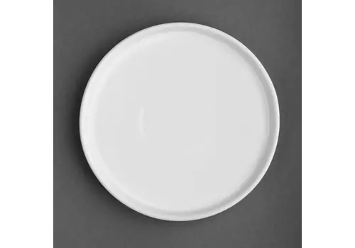  Olympia Assiettes plates rondes en faïence blanche | 15 cm | 6 pièces 