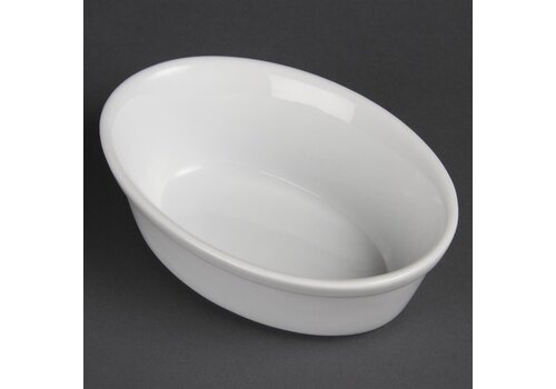  Olympia Whiteware oval dishes 16.1cm (6 pieces) 