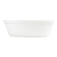 Whiteware oval bowls 16.1cm (6 pieces)