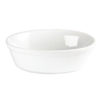 Whiteware oval bowls 16.1cm (6 pieces)