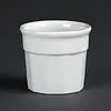 Marmites à sauce blanches | 5 cm | 12 pièces