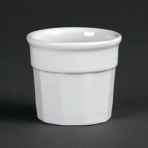  Olympia Soßentöpfe aus Weißware | 5 cm | 12 Stück 