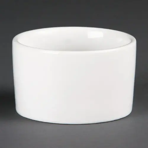  Olympia Whiteware contemporary white ramekins 9cm (12 pieces) 